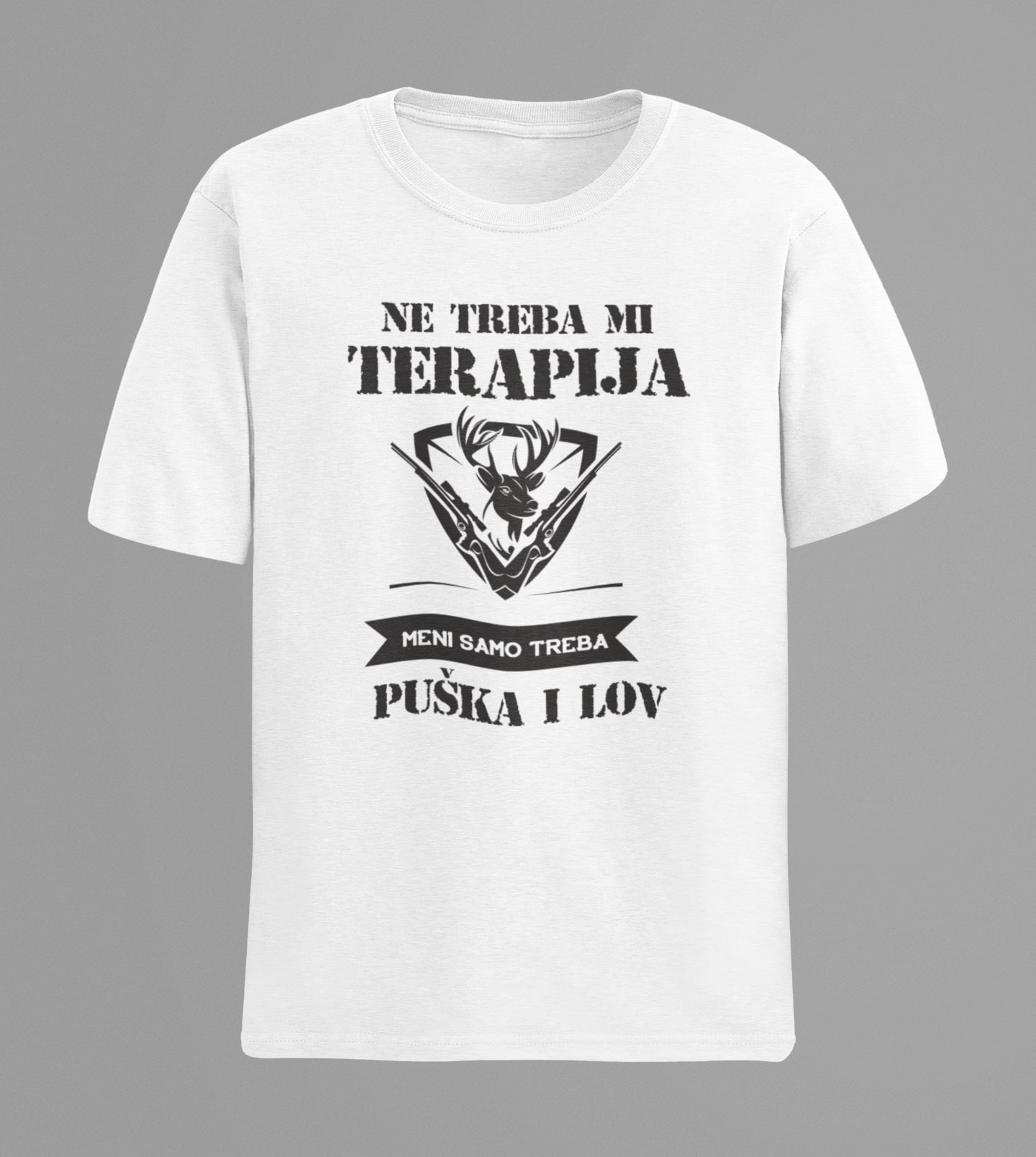 Ne treba mi terapija, meni samo treba puška i lov ( jelen )