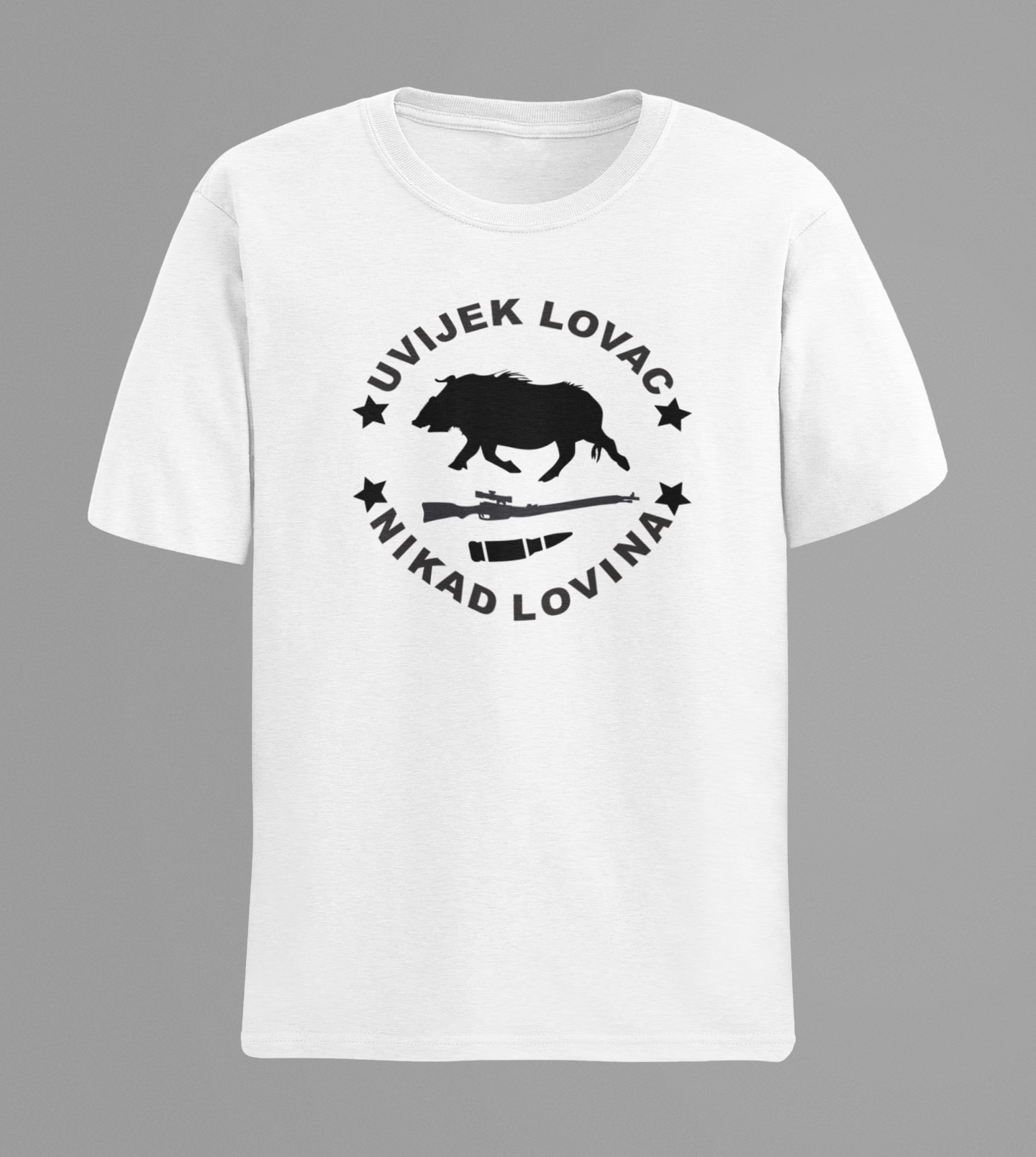 Uvijek lovac,nikad lovina ( puška,divlja svinja )