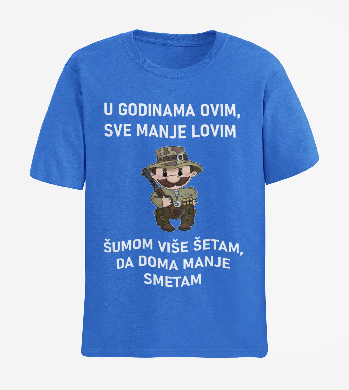 U godinama ovim sve manje lovim šumom više šetam da doma manje smetam