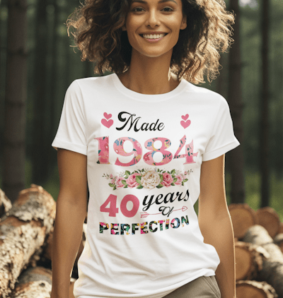 Made in 1984 40 years of perfection