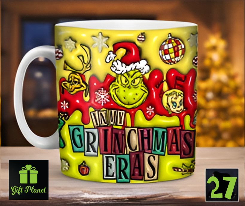 Grinch 27-šalica sa 3d efektom