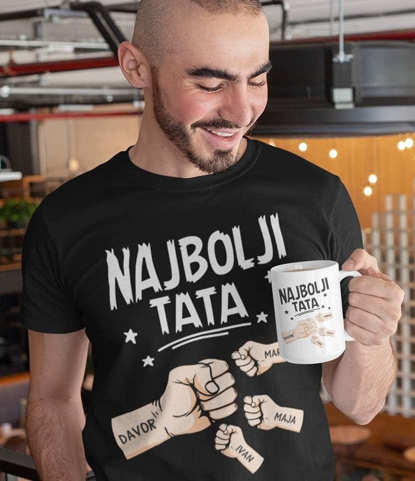 Najbolji tata / imena po želji i broj djece